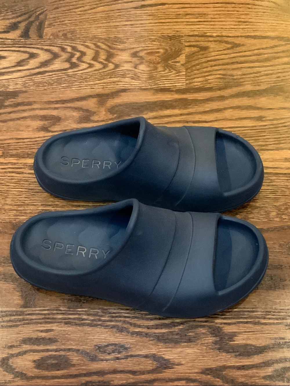 Sperry Dark Blue Slip-On Slide Sandals